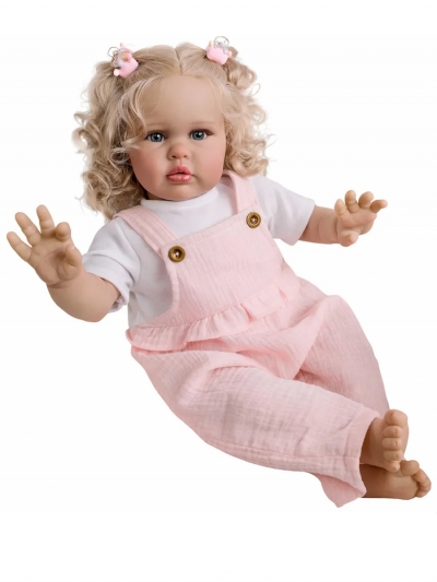Мягконабивная кукла реборн Эмма, 60 см-1